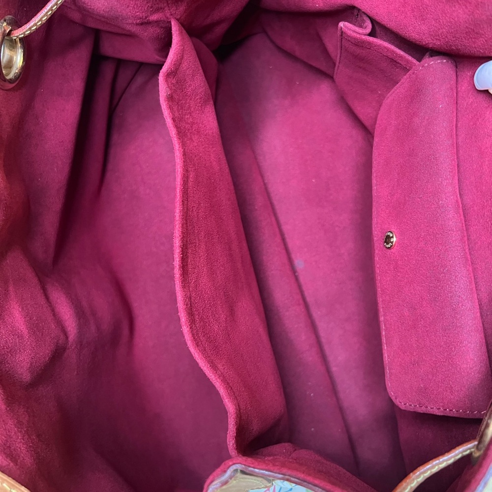 Louis Vuitton White Murakami Ursula Multicolor Monogram Handbag with buckle - Picture 6 of 6